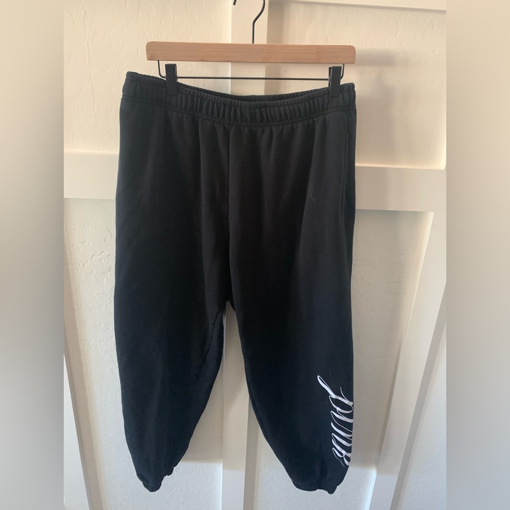 Pink by Victoria's Secret Black Joggers